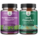 Maca Root Vitex Berry & Black Cohosh ve Pure DIM Supplement with Bioperine - Diindolylhane testosteron Kompleks with Broccoli Florets