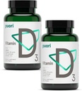 Puori D3 Softgels, 2500 IU (62.5 mcg) - Immune System Support, Bone Health & intense Muscle Functions - Non-GMO & Gluten-Free - 240 Count