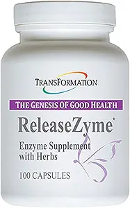 SAĞLI GENESIS OF GOOD SA Enzymes ReleaseZyme Comb with Natural Herbs, Advanced Digestive Support Formulas, Plant Based Enzymes, 100