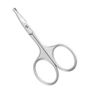 LIVINGO 3.75" Rounded Curved Nose Hair Scissors, Premium paslanmaz Çelik Güvenlik Küçük Bıçaklar Manicure Cuticle Trimming Face Hair, Eyebrow, Kuru Skin Skin