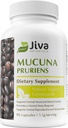 Jiva Βοτανικά - Mucuna Pruriens Κάψουλες - Βελούδινα Φασόλια - Mucuna Pruriens Εκχύλισμα σε μορφή σκόνης - 90 Κάψουλες