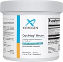 XYMOGEN OptiMag Neuro - Chelated Magnezyum Toz - Magnezyum Glycinate & L-Threonate ile - Beyin Sağlığı ve Rahatlama - Karma Berry (30 Hizmet)