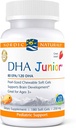 Nordic Naturals Pro DHA Junior, Strawberry - 180 Mini Chewable Soft Gels - 250 mg Total Omega-3s with EPA & DHA - Brain Development & Visual Function - Non-GMO - 45 hizmet