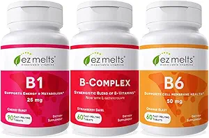 EZ Melts "B Ready for Action Sche, Sugar-Free, 1-2-Month Supply