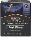 Purina Pro Plan Veteriner Supplements FortiFlora Canine Probiyotiks for Dogs, Helps Digestive Gut Health and Diarrhea - 30 ct. Box