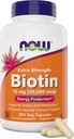 Şimdi Gıdalar Ekstra Güçlü Biyotin 10.000 Telefon / 10 mg - 200 Kont - Saç, Skin, Nail - Erkekler ve Kadınlar için Tamam - B7 Vitamin - Vejetaryen, Vegan, Non-GMOMO