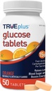 TRUEplus® Glucose Tabletleri, Orange - 50ct