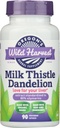 Oregon'un Vahşi Hasat Sütü Butle Dandelion - Derleme Standardı% 80 Silymarins (90 Capsules)