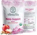 Meno-Support BloatX Organic Εμμηνόπαυση Ανακούφιση: Ισορροπίες & Υποστηρίζει Hot Flashes, Ορμόνες, Moods Swings, Νυχτερινές Ιδρώσεις, & Bloating W/Black Cohosh, Red Clover & Dong Quai. Φυσικό άρωμα μήλου-κιναμόν.