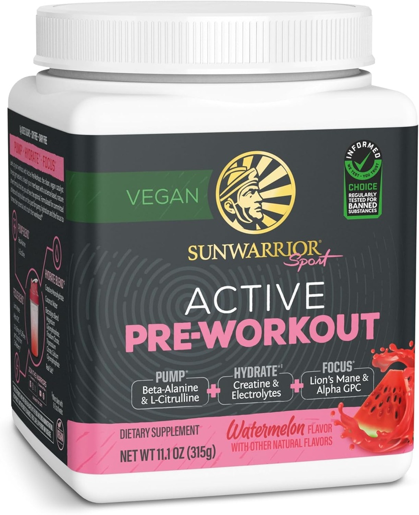 Sunwarrior Pre Processed Powder Energy Drink 