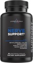 Livingood Daily Nerve Support Supplement for Women & Men, 12in-1 Nerve Health Formula with Metilated B12, Folate, Benfoti, Alfa Lipoic Asit vefew, Gluten Free, Non-GMO, 60 Capsules