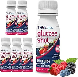 TRUEplus® Glucose Shots 6 bottles - Mixed Berry