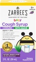 Zarbee's Baby Cough Syrup + Immune with Organic Agave + çinko; Doğal Grape Flavor; Bebekler için 6+ Ay, 2 Fl Oz (Görünen 1)