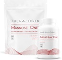 Theralogix TheraCran One + Mannose One Bundle, 90 Κόμης & 7,05 Ουγγιά (πακέτο του 2)