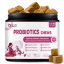 Köpekler ve Digestive Sağlık Için Probiyotikler - Tüm enerjiler ve Immune & Itchy Skin, 120 Tavuk Flavor Probiyotik Soft Chews