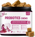 Köpekler ve Digestive Sağlık Için Probiyotikler - Tüm enerjiler ve Immune & Itchy Skin, 120 Tavuk Flavor Probiyotik Soft Chews