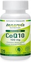 CoQ10 100 mg – Heart & Energy Support with Powerful Antioksi, 120 Softgels, Easy-to-Swallow | İçsel Beslenme Beslenme Beslenme