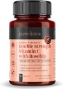 Safclinica Vitamin C with Rosehip – 2000 mg (1000 mg VIT C & 1000 mg Rosehip) x 180 Tablet - 6 Ay Supply!