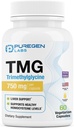 Safgen Laboratuvarları TMG 750 mg – Tritilglycine Supplement – Encourages Health Homocysteine Levels, Non-GMO, NO Gluten and Dairy | Made in USA - 60 Vegetarian Capsules