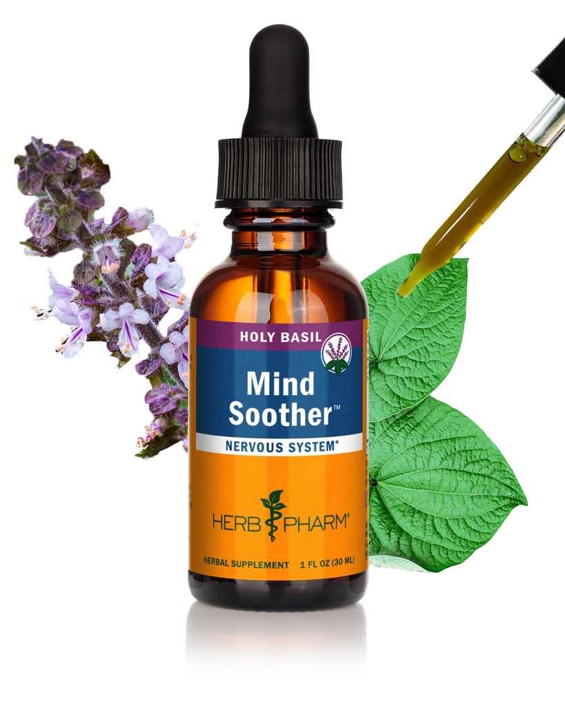 Βότανο Pharm Άγχος Soother Liquid Herbal Formula με εκχύλισμα Kava και αιθέριο έλαιο Αγίου Βασιλείου για ήπια και περιστασιακή υποστήριξη άγχους* - 1 ουγγιά