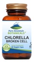 Saf Dağ Botanikleri Kırık Hücre Duvar Klorella Capsules - 90 Kosher Vegan Caps Now with 500 mg Organik Klorella Toz
