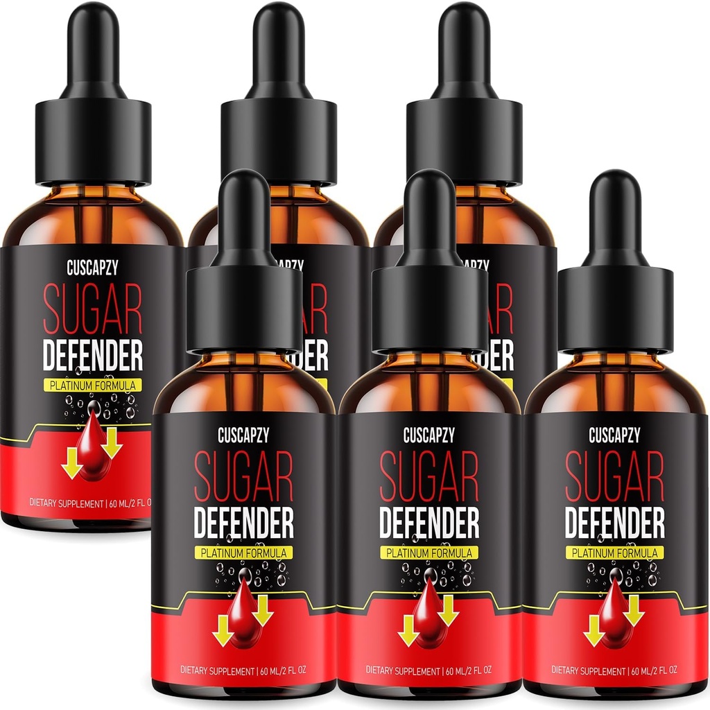 Prescription Required, Sugar Defender Drops, Sugar Defender Liquid, Resmi Formula, 6 Paket