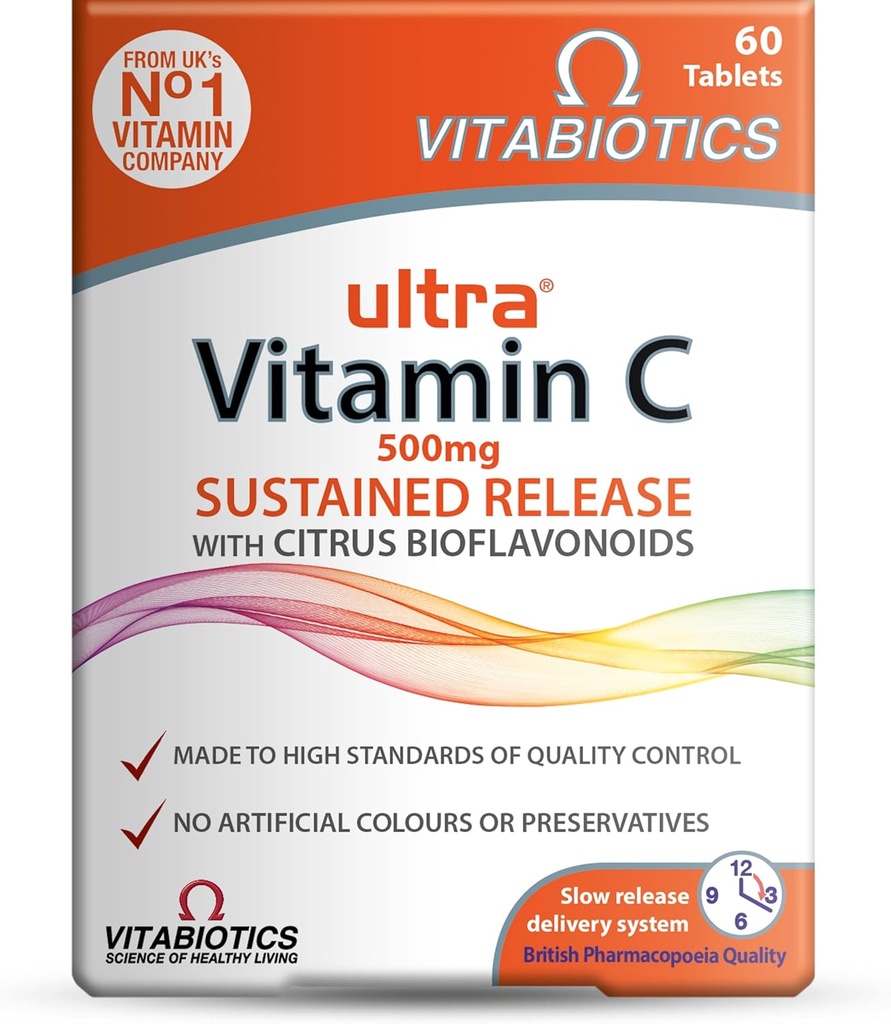 Vitabiotics - Ultra Vitamin C - 60 δισκία