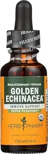 Herb Pharm Organik Altın Echinacea, 1 Fz