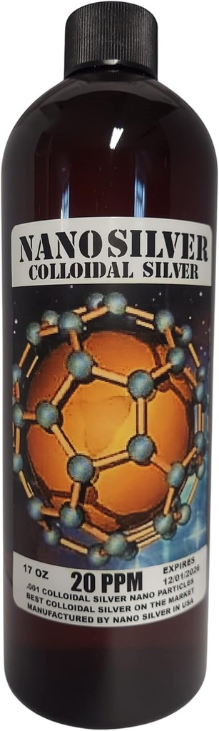 Nano Silver Colloidal Silver 51 Ounces Three Şişes | Colloidal Silver | Mineral Tamam