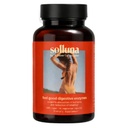 Solluma by Kimberly Snyder Digestive Enzymes Lipase, Amylase, Protease, Alpha-Galactosidase, Cellulase for Digestive Health, Nutrient Absorpition, Stomach Pain, Gas & Bloating (90CT) Vegan & Non-GMO