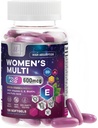 Kadınlar için Multivitamin - Daily Woman's Multivitamins with Biotin, Steel, Iron, çinko, A, C, D, E & B Vitamins, Women's Hair Skin and Nails Vitamins Supplements - 120 Softgels