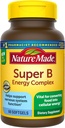 Nature Made Super B Energy Complex, Diyetary Supplement for Nervous System Support, 60 Softgels, 60 Day Supply