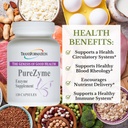 SAĞLIĞI GENESIS OF GOOD SA - Purezyme High-Potency Pro Blend Enzyme Supplement, Doktor Önerilen - En Gelişmiş Formula En Az Nutrients Digestion & Gut Health, 120 Capsules