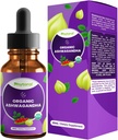 Phytoral Organic Ashwagandha Liquid Drops for Adults - Poent Liquid Ashwagandha Root Extract for Energy and Mood Support - Βάμμα Vegan Non-GMO Gluten & Alcohol-Free (120 Services)
