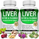 Liver Cleanse Detox & Tamir Formula Liver Detox Supplement – Milk Thistle with Dandelion, Artichoke, Turmeric, Beet Root, Turmeric & More for Natural Fast Herbal Cleansing Non-gmo Vegan 60 Capsules