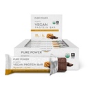Dr. Mercola Pure Power Peanut Butter Protein Bars, 12 Hizmet, GMO, Soy Free, Gluten Free, Vegan Protein Bars