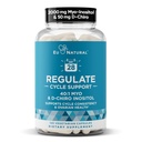Regulate Cycle Support – Optimal 40:1 Myo-Inositol 2000 mg & D-Chiro Inositol 50 mg - Tamam for Term Consistency, Menstrual & Ovulation Support – 120 Vegan Capsules