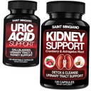 Kidney Support Cleanse Detox & - Birlikte - Uric Acid Support – Gallbladder, Urinary Tract & Kidney Erkekler ve Kadınlar için Destek