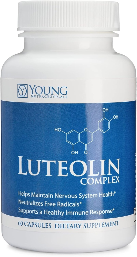 Mirica YoungNutra Luteolin Kompleksi - Sağlıklı Immune Responses ve Nervous System Health * - 60 Capsules