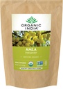 ORGANIC INDIA Amla Toz - Amalaki Hint Gooseberry, Immune Support, Vegan, Ayurvedic Superfood, Antioksis, Non-GMO, Amla Toz Saç Büyüme, Organik - 1 Lb