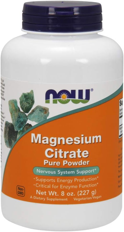 Magnezyum Citrate Toz, 8 Ounces (Pack of 2)