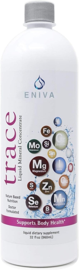 Υγρό ιωνικό μεταλλικό συμπλήρωμα (32oz) Doctor Formulated. Μηδέν θερμίδες. Zero Sugar. από την Eniva Health.