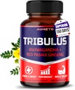 Tribulus Terrestris 98 Saponins - Yohimbine, Red Panax BTC, Ashwagandha'yı Güçlendirmek için Geliştirdi, Stamina & Endurance* - ABD'de Yapılacak