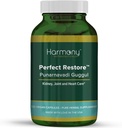 Punarnavadi Guggul Perfect Restore Dr. Gumman'ın Klinik Grade En Yüksek Potency En Güçlü Harmony Nutraceuticals 120 Vegan Capsules