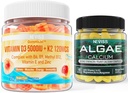 NEVISS D3 5000IU K2 Gummies + Marine Algaedis Gummies Sche