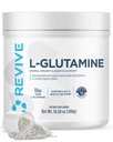 Revive Gut L-Glutamine Powder MD - Ανάκτηση μυών & ανοσοποιητικό σύστημα Booster για ενήλικες - Προάγει Digestive Υγεία & Μειώνει τη μυική πόνο - Ανοσία & Θήκη Vegan Pure L Glutamine Συμπλήρωμα