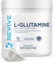 Revive Gut L-Glutamine Toz MD - Kas Recovery & Immune System Branson Yetişkinler için - Digestive Health & Reduces Kas Soreness - Immunity & Digestion Vegan Pure L Glutamine Supplement Supplement