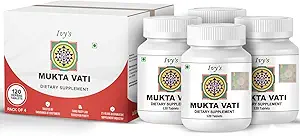 Ivy's Mukta Vati Ayurvedic βοτανικό συμπλήρωμα - Συσκευασία των 4