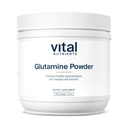 Vital Nutrients Glutamine Toz - Sağlıklı Gastrointestinal Tract Fonksiyonl - Gluten, Süt, Soy Free - Non-GMO - 225g/8 oz L-Glutamine Toz