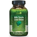 Irwin Naturals Milk Butle Liver Detox - 60 Sıvı Softgels - Dandelion, Artichoke, Turmeric & Green Beet Root